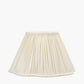 Malia 35cm Cream Mushroom Pleat Scalloped Tapered Lampshade