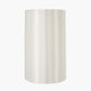 Mia 30cm Cream Oval Silk Mix Lampshade