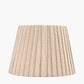 Isla 40cm Jute Striped Natural & Olive Tapered Lampshade