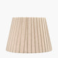 Isla 40cm Jute Striped Natural & Olive Tapered Lampshade