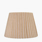 Isla 45cm Jute Striped Natural & Yellow Tapered Lampshade