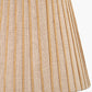 Isla 45cm Jute Striped Natural & Yellow Tapered Lampshade