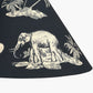 Nala 45cm Inky Blue Safari Printed Empire Lampshade