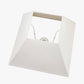 Winston 35cm White Handloom Tapered Lampshade
