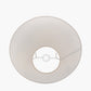 Seychelles 45cm Cream Slubby Cotton Empire Lampshade