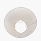 Seychelles 50cm Cream Slubby Cotton Empire Lampshade