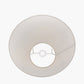 Seychelles 50cm Cream Slubby Cotton Empire Lampshade