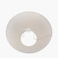 Seychelles 55cm Cream Slubby Cotton Empire Lampshade