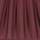 Garbo 45cm Mulberry Silk Mix Pinch Pleat Tapered Lampshade