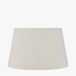 Winston 35cm White Handloom Tapered Lampshade
