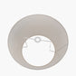 Coast 55cm Cream Calico Tapered Lampshade