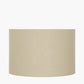 Lino 50cm Butterscotch Self Lined Linen Cylinder Lampshade