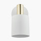 Biba White and Gold Wall Light