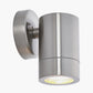 Lantana Brushed Steel Metal Fixed Spot Wall Light