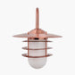 Centauri Copper Metal and Opaque Glass Wall Light