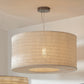 Winston 35cm White Handloom Tapered Lampshade