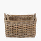 Tobs S/2 Rectangular Grey Kubu Storage Baskets