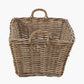 Tobs Grey Kubu Rattan Rectangular Storage Basket Large