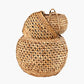 Tobs S/3 Water Hyacinth Round Handled Baskets