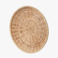 Tobs Natural Rattan Round Basket Tray