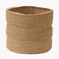 Seagrass Natural Ribbed Basket