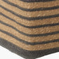 Tobs Seagrass Natural, Grey and Lilac Stripe Square Basket