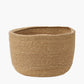 Tobs Seagrass Natural Round Basket