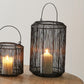 Black Metal Wire Lantern