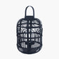Black Bamboo and Glass Lantern Small