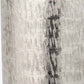 Silver Metal Hammered Vase Tall