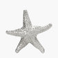 Silver Metal Starfish Ornament