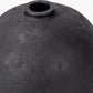 Black Fibrestone Decorative Vase