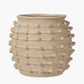 Cream Bobble Fibrestone Decorative Planter Large