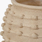 Cream Bobble Fibrestone Decorative Planter Large
