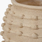 Cream Bobble Fibrestone Decorative Planter Large