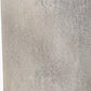 Stone Grey Metal and Clear Glass Hurricane Large