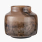 Cerdanya Brown and Beige Glass Vase