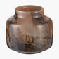 Cerdanya Brown and Beige Glass Vase