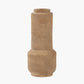 Gaiana Concrete Brown Stoneware Vase