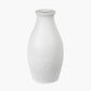 Eirene White Textured Stoneware Vase