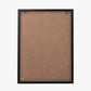 Natural and Black Canvas with Ovals Design and Black Frame