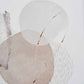 S/2 Natural Abstract Canvases with Natural Frame
