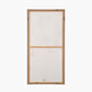 S/3 Natural and White Birds Canvases with Natural Frames