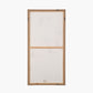 S/3 Natural and White Birds Canvases with Natural Frames