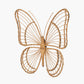 Natural Rattan Butterfly Wall Art Large