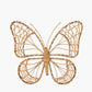 Natural Rattan Butterfly Wall Art Medium