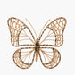 Natural Rattan Butterfly Wall Art Medium
