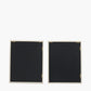 S/2 Green and Natural Fern Canvas Wall Art with Natural Frames