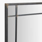 Antique Bronze Metal Square Wall Mirror