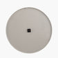 Cool Grey and Silver Metal Retro Wall Clock